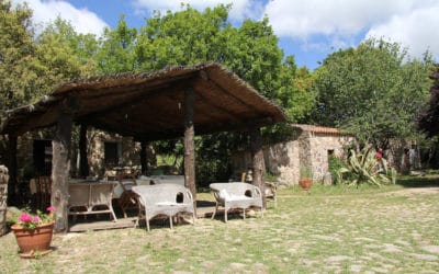 Agriturismo Aggius Aussenterrasse (23)