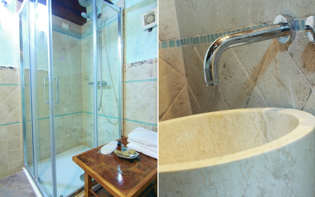 Bed and Breakfast Alghero 4, Badezimmer (5) Bed and Breakfast Alghero 4, Badezimmer (5)